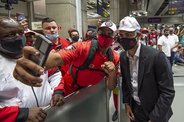 Andreas Pereira - Chegada ao Rio de Janeiro