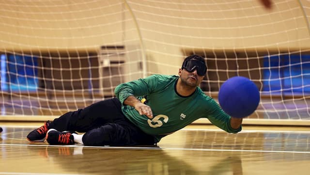 romario goalball