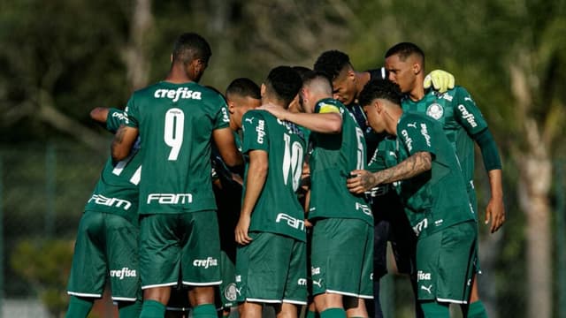 Equipe do Palmeiras para o Choque Rei (Foto: Leonardo Benhossi)