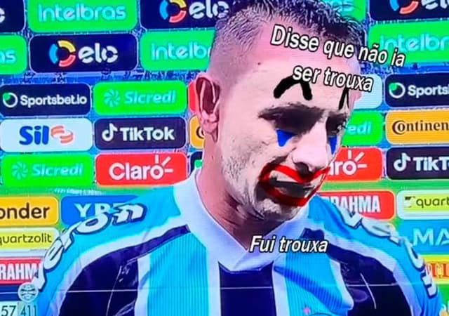 Meme: Rafinha - Grêmio x Flamengo