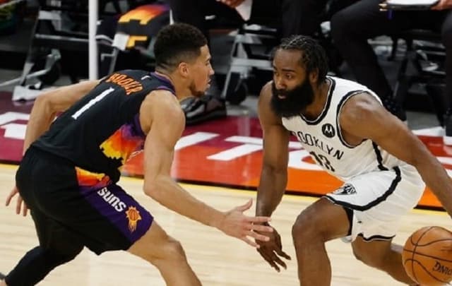 James Harden e Devin Booker