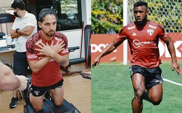 São Paulo realizou treinos físicos e no campo nesta quarta-feira