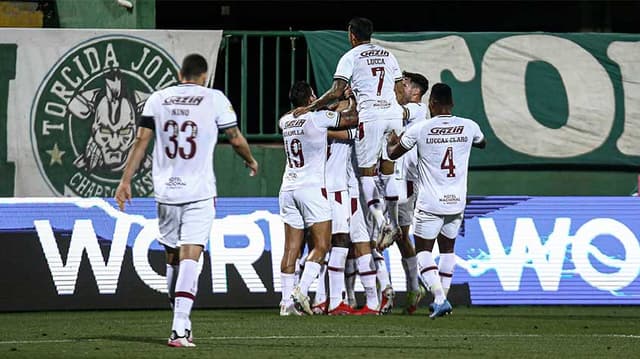 Chapecoense x Fluminense - Comemoração Flu