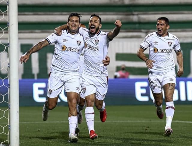 Chapecoense x Fluminense - Bobadilla, Yago Felipe e Danilo Barcelos