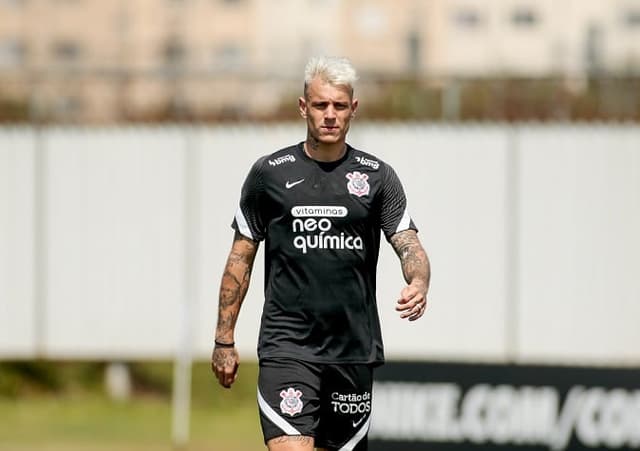 Róger Guedes - Treino Corinthians