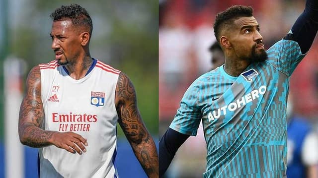 Montagem - Irmãos Boateng