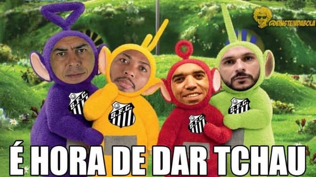 Meme: Santos eliminado da Copa do Brasil