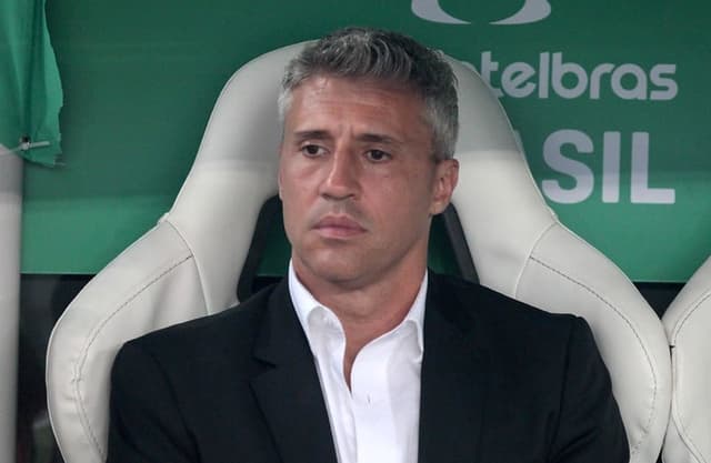 Crespo durante derrota para o Fortaleza