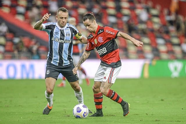 Rafinha e Michael - Flamengo x Grêmiio