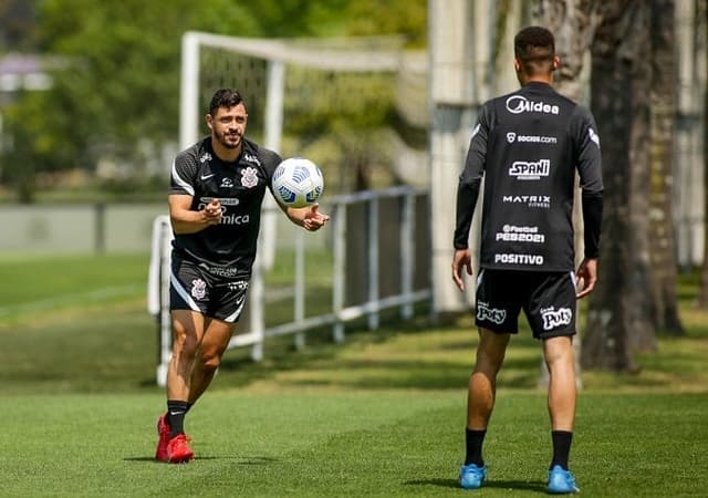 Giuliano - Treino Corinthians