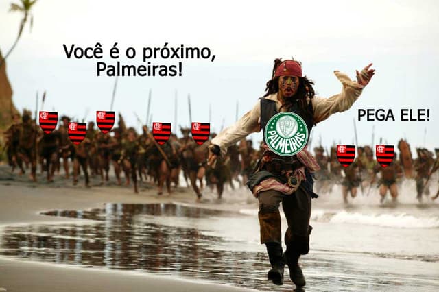 Meme: Barcelona-EQU x Flamengo