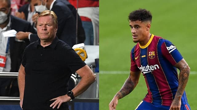 Koeman e Coutinho - Barcelona