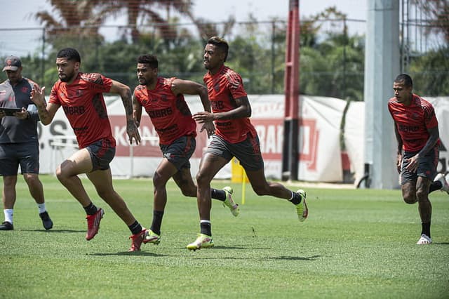 Treino do Flamengo