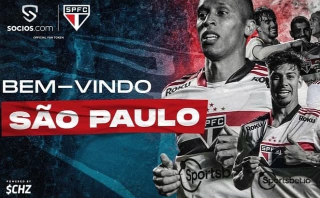 São Paulo anunciou parceria com a Socios.com