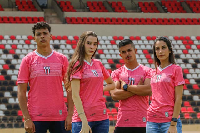 Camisa Botafogo-SP Outubro rosa