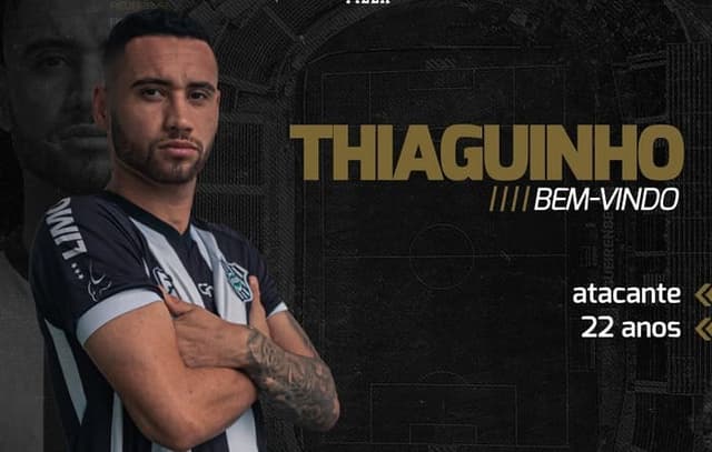 Thiaguinho anunciado pelo Figueirense