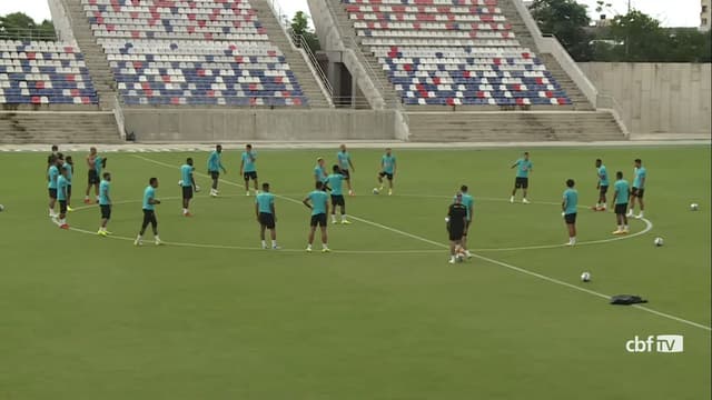 Treino Seleção Brasileira