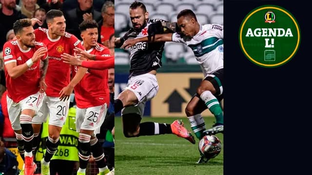 Manchester United e Vasco x Coritiba