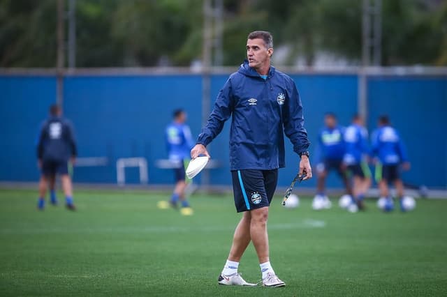 Vagner Mancini - treino do Grêmio