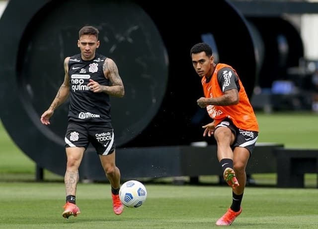 Mosquito e Du Queiroz - Treino Corinthians