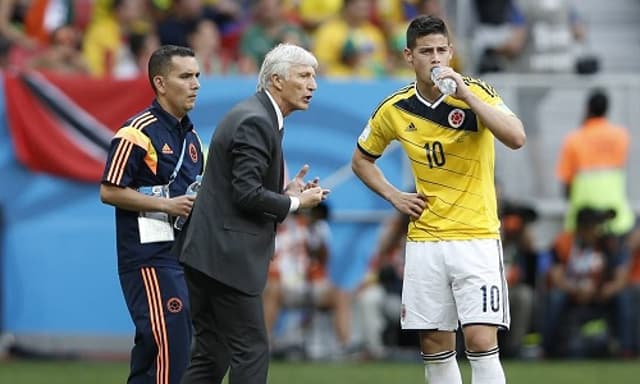 James Rodríguez e Jose Perkerman - Colômbia