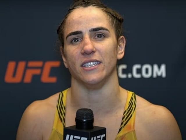 Norma Dumont bateu Aspen Ladd por decisão unânime no main event (Foto: Reprodução/YouTube)