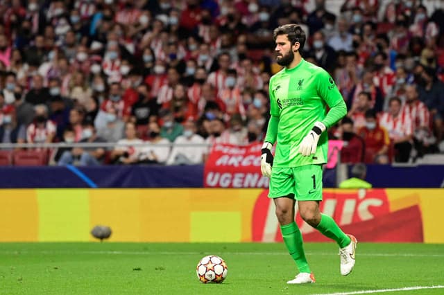 Atlético de Madrid x Liverpool - Alisson