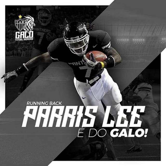 Parris Lee tem rodagem fora do país e vai colocar seu jogo a serviço do Galo Fa