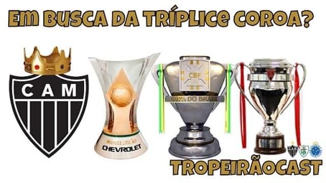 O Galo pode se igualar o rival Cruzeiro e conquistas os principais títulos nacionais de 2021