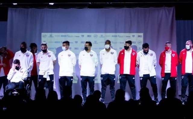 Elenco de futsal do São Paulo foi apresentado