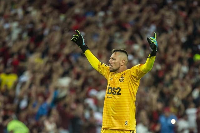 Diego Alves - Flamengo x Emelec - Libertadores 2019