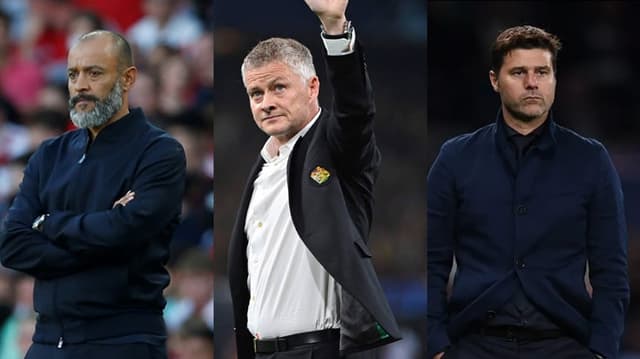 Nuno Espirito Santo, Ole Solskjaer e Pochettino