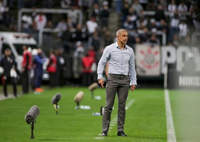 Sylvinho - Corinthians x Chapecoense