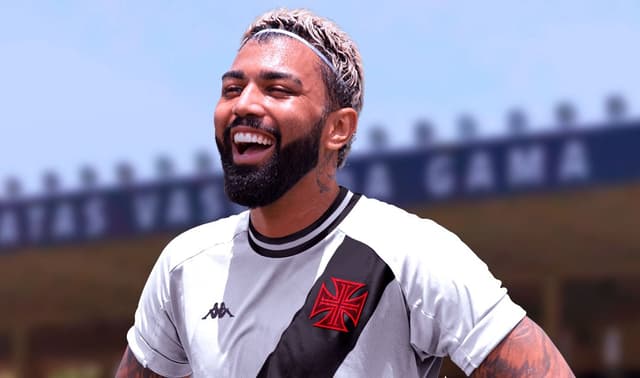 Montagem: Gabigol no Vasco