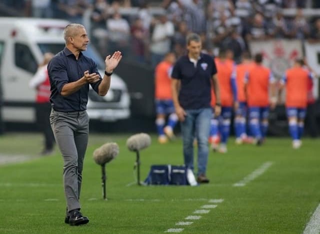 Sylvinho - Corinthians x Fortaleza