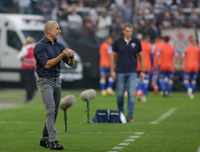 Sylvinho - Corinthians x Fortaleza