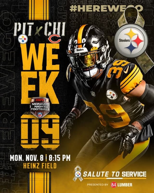 Pittsburgh Steelers x Chicago Bears