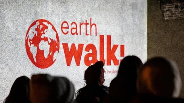 Com a EarthWalk, a ActionAid quer incentivar pessoas de 31 países numa caminhada global pelo clima durante a COP26. (Divulgação)