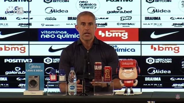 Sylvinho - Coletiva Corinthians