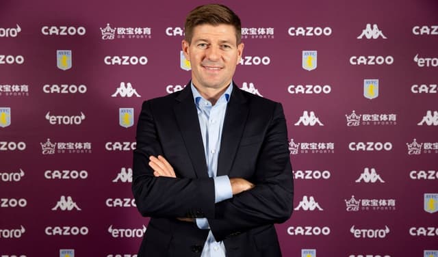 Steven Gerrard no Aston Villa