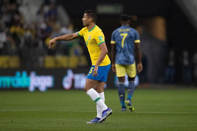 Casemiro - Brasil 1 x 0 Colômbia