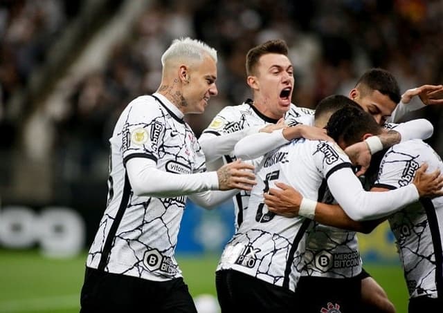 Comemoração de gol - Corinthians x Cuiabá