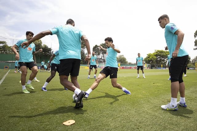 Treino Seleção Brasileira