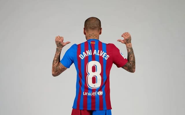 Daniel Alves - Barcelona - Camisa 8