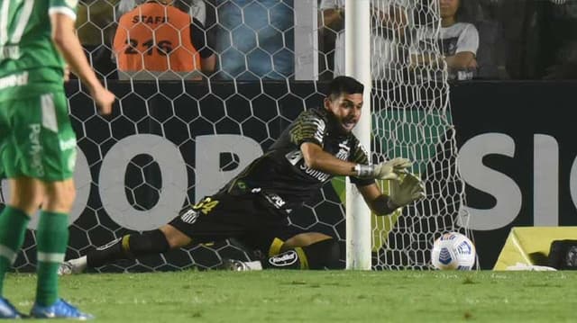 Santos x Chapecoense - Goleiro Santos