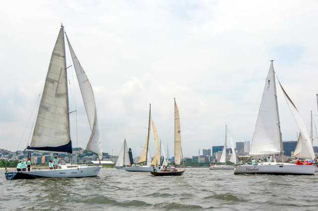 Regata CL Vela BR Marinas reúne ídolos da vela brasileira no Rio de Janeiro (Foto: Divulgação)