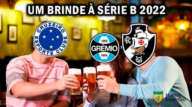 Meme: Grêmio perto da Série B