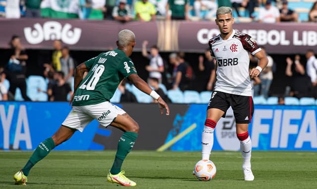 Palmeiras x Flamengo - Andreas Pereira