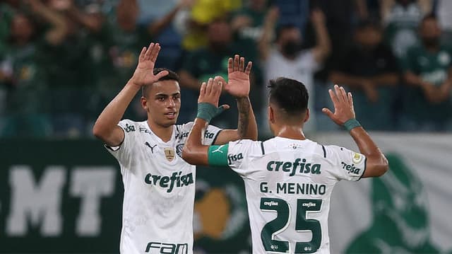 Cuiabá x Palmeiras - Comemoração Palmeiras