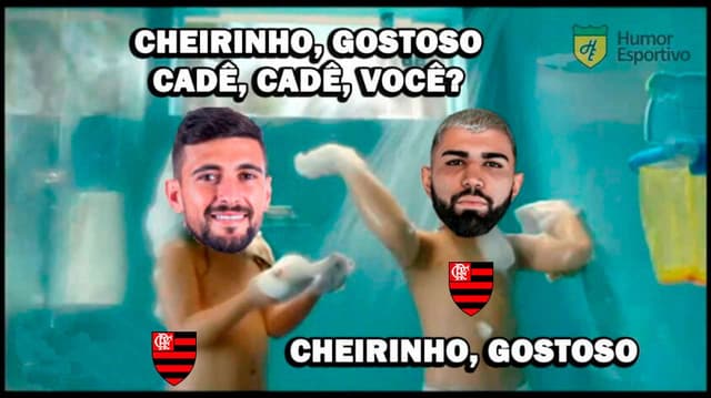 Meme: Flamengo e o cheirinho